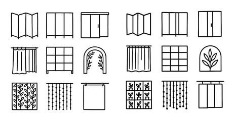 Space Divider Icons
