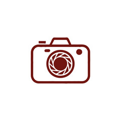 Unique camera logo Modern and minimalist vector and abstract logo