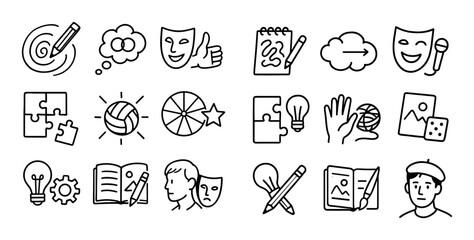 Creativity Exercise Icons