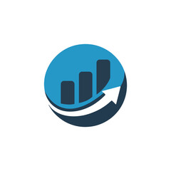 Unique financial logo Modern and minimalist vector and abstract logo
