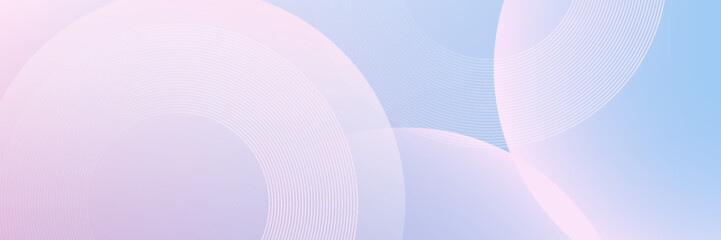 Modern abstract background, blue white gradations, circle effect,shape memphis, trendy