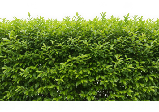 Dense green leaf hedge texture background
