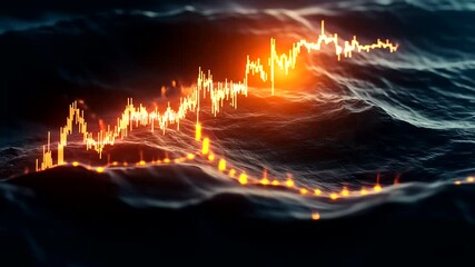 Abstract Data Visualization with Waves - Powered by Adobe