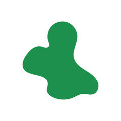 Abstract Green Blob