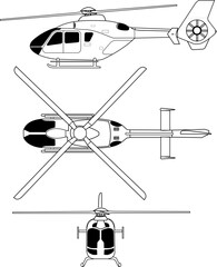Eurcopter_EC135_orthographical_image