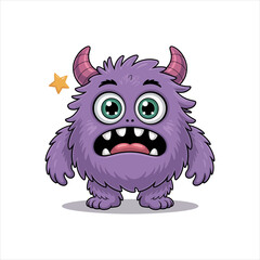 Fototapeta premium Cartoon monster vector 