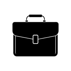 briefcase icon on white background  .svg