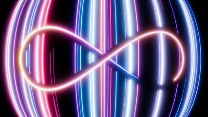 a neon sign with a heart in the middle