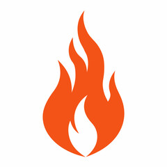 vector illustration of a fire icon