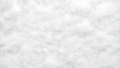 Obraz premium Close-up view of a fluffy, white textile texture.