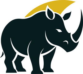 rhino vector illustration