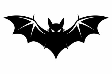 bat sihouette black vector