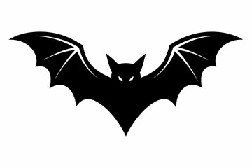 Fototapeta premium bat sihouette black vector