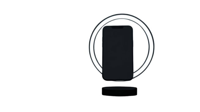 Black USB flash drive with removable cap and metallic connector isolated on white background