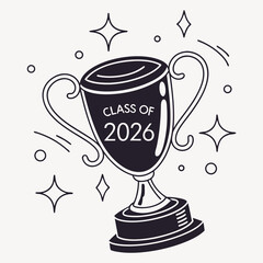 Class of 2026 graduation trophy award achievement celebration