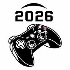 2026 new year gaming controller design gamepad