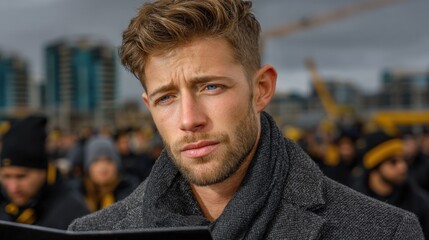 Reading names of fallen heroes in remembrance