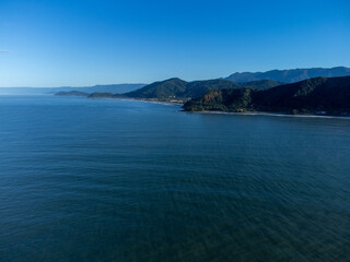 Fototapeta premium sea and mountains