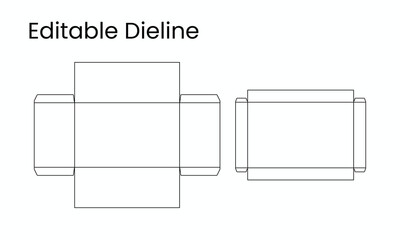dieline, dieline template, packaging dieline design, box dieline layout, custom dieline vector, printable dieline template, packaging box dieline