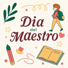 Templates for Día del Maestro Social Posts
