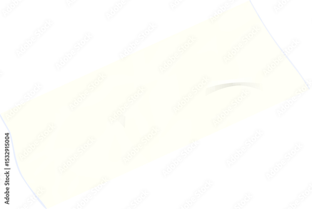 Poster flat design abstract shape is showing pale beige curves with cutouts on transparent background
