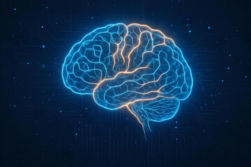 Fototapeta premium Scientific Brain 