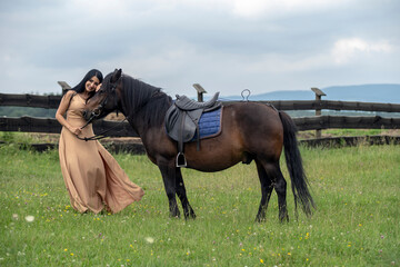 girl with horse