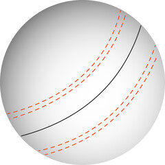 Abstract art is showing circle with red-orange arcs and trophy in flat design on transparent canvas