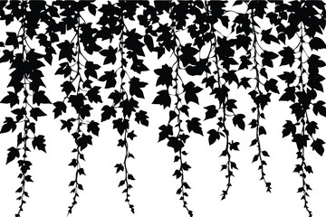 lush greenery with ivy vines