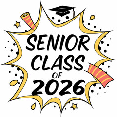 Senior class of 2026 graduation announcement