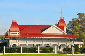 The Royal Palace of the Kingdom of Tonga  located  in Nuku' alofa