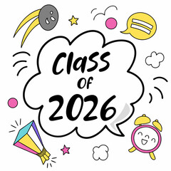 Class of 2026 graduation announcement design