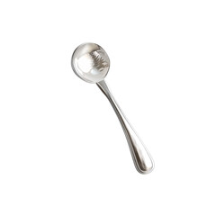 Elegant Silver Spoon, Polished Cutlery, Tableware