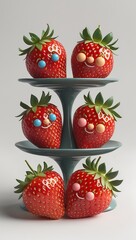 Adorable Strawberry Faces A Delightful Summer Treat (150).jpg