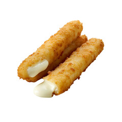 Crispy Fried Mozzarella Cheese Sticks, Melted Cheese, Appetizer Food