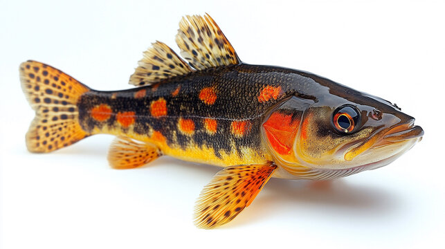 Tigerfish isolated on white background