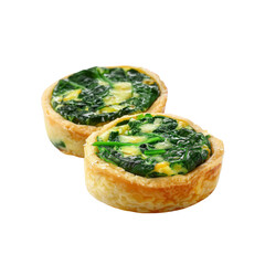 Delicious Spinach and Cheese Quiches, Appetizers, Party Food