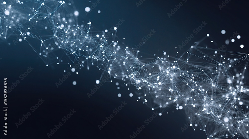 Poster Abstract Technology Background for Communication and Digital Concepts