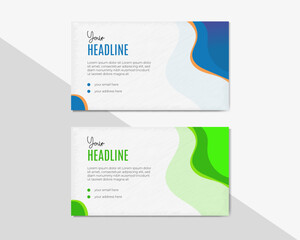 Modern and Creative  Cover Banner Template for Business and Social Media
