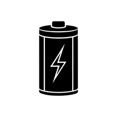 battery icon on white background  .svg
