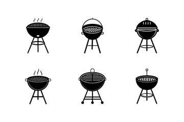 grill vector art silhouette