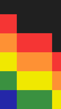 Pride Rainbow Minimal Vertical Transitions 1 MOGRT 413