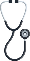 High quality photo of stethoscope isolated on white.