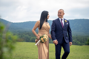 bride and groom
