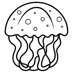 Jelly Dot line art vector