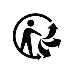 TRIMAN VECTOR ICON SIGN