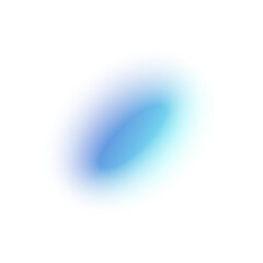Soft blue gradient background with smooth color transition, pastel mesh elements, blurred circular shapes, light sky tones with green and blue highlights. Flat vector illustration isolated