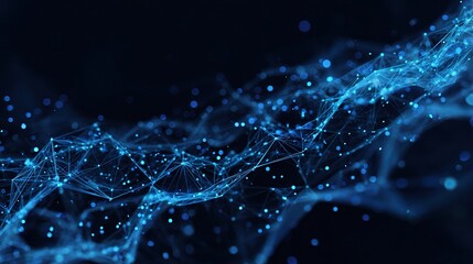 Abstract Holographic Data Network in Deep Blue Space Environment