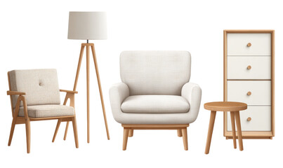 Beige furniture arrangement