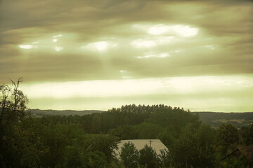 Obraz premium sunrise in the mountains